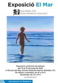 L’Escola del Mar acull l’exposició “El mar” del Grup de Belles Arts del Museu de Badalona