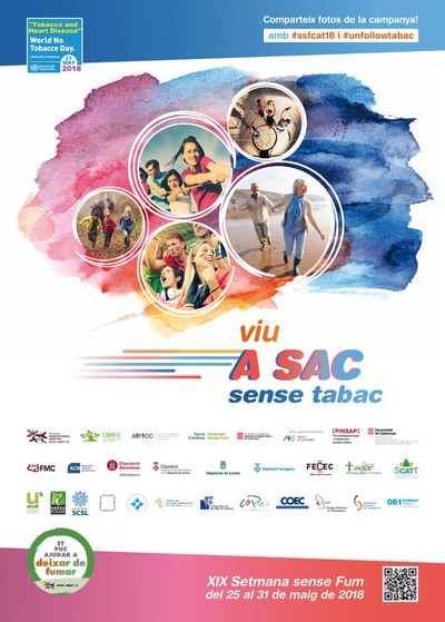 Badalona celebra aquest dijous la jornada de sensibilització del Dia Mundial sense Tabac.