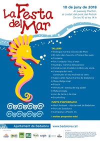 Aquest diumenge La Festa del Mar obre la temporada de platja amb activitats i propostes per fer conèixer millor el mar i la platja