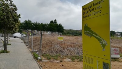 S’inicien les actuacions per condicionar una àrea d’estada i un mirador al parc del Torrent de la Font.