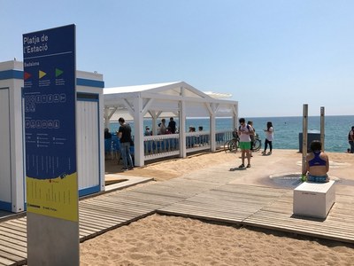 Dissabte comença la nova temporada de platja a Badalona que s’allargarà fins a mitjan setembre.