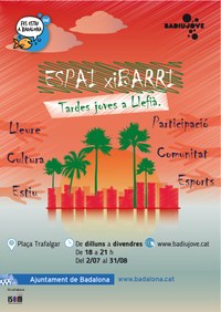 El barri de Llefià tornarà a comptar aquest estiu amb el projecte de dinamització de l'espai públic ‘XiBarri’