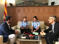 L’alcalde de Badalona es reuneix amb representants dels Mossos d’Esquadra per tractar temes de seguretat i coordinació