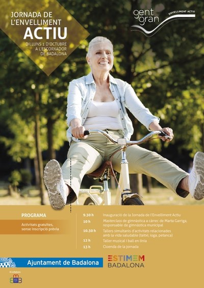 Badalona organitza la Jornada de l’Envelliment Actiu.