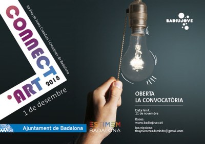 Oberta la convocatòria per participar al Connect’Art 2018.