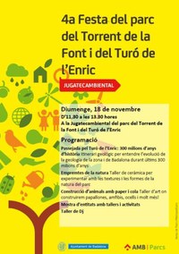 Activitats per aquest diumenge, 18 de novembre, als parcs de Badalona
