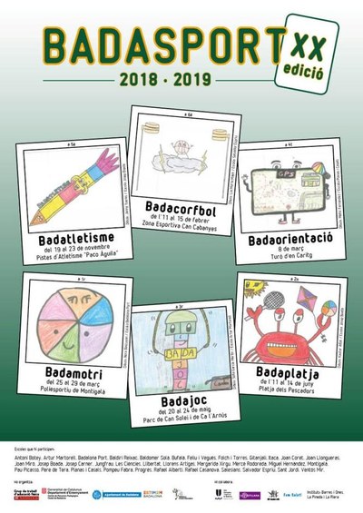 Aquest dilluns 1.321 nois i noies de 5è de 34 escoles de Badalona inicien el Badasport del curs 2018-19.