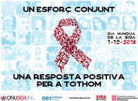 Badalona s’afegeix al manifest conjunt per commemorar el Dia Mundial de la Lluita Contra la Sida l’1 de desembre
