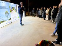 Reunió de l'alcalde de Badalona, Xavier Garcia Albiol, amb els veïns de La Mora