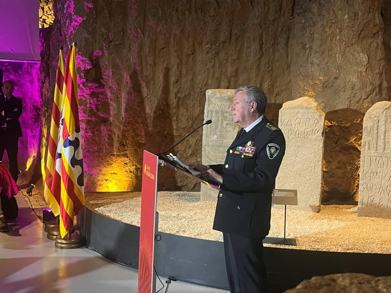 Acte de reconeixement al superintendent de la Guàrdia Urbana de Badalona 2