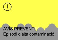 Activat un avís preventiu per partícules en suspensió a tot Catalunya
