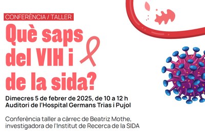 Ajuntament, Generalitat i IrsiCaixa col·laboren per promoure el coneixement entre els alumnes dels instituts de Badalona sobre la prevenció de les malalties de transmissió sexual.