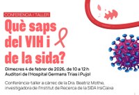 Ajuntament, Generalitat, l’Hospital Germans Trias i Pujol i IrsiCaixa impulsen la divulgació científica i la prevenció de la SIDA entre els estudiants de Badalona