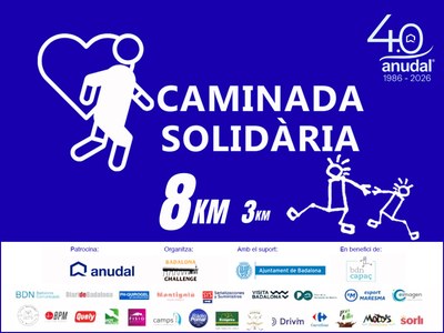 Aquest dimecres, acte de presentació de la Caminada Solidària en benefici de la Fundació Badalona Capaç.
