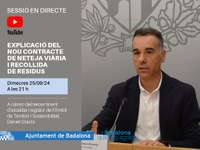 Aquest dimecres, sessió telemàtica oberta a la ciutadania per explicar els detalls del nou contracte de neteja viària, recollida de residus i gestió de deixalleries