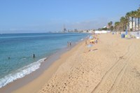 Aquest dissabte 31 de maig comença la temporada de bany a les platges de Badalona