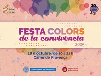 Aquest dissabte es celebra una nova edició de la Festa Colors de la Convivència al barri de la Salut