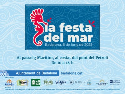 Aquest diumenge Badalona celebra la Festa del Mar per posar en valor el mar i la platja com a patrimoni natural i espai lúdic de la ciutat.