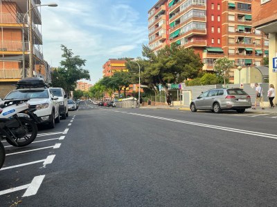 Imatge de l'avinguda de Lloreda.