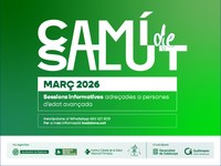 Aquest mes de març s’inicia un nou cicle de sessions informatives “Camí de Salut” per a la gent gran de Badalona