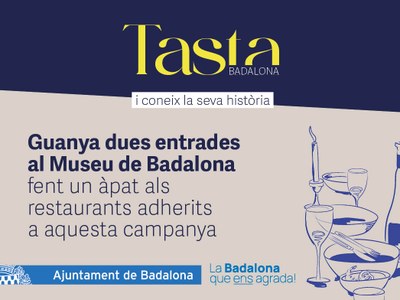Avui comença el “Tasta Badalona, coneix la seva història”, una campanya municipal per potenciar la restauració de la ciutat i reivindicar el llegat romà de Badalona.