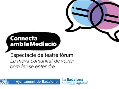 Avui comença un cicle de teatre fòrum per reflexionar sobre la resolució de conflictes veïnals.