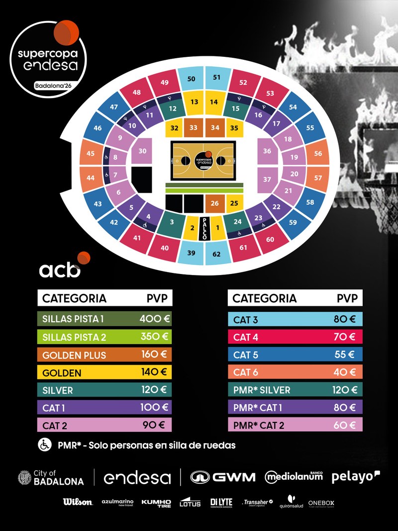 Abonaments Supercopa Endesa Badalona 2026