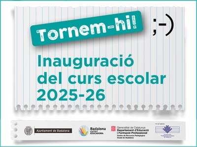 Avui se celebra l’acte d’inauguració del curs escolar 2025-2026 a Badalona.