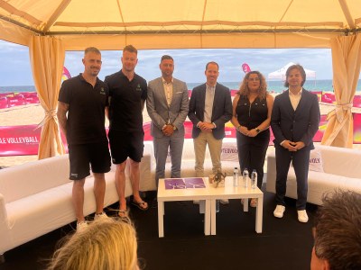 Badalona acull aquest cap de setmana el primer campionat de Teqvoly que es fa a Espanya.