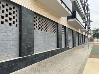 Badalona aprova el projecte per a la construcció del nou casal de gent gran de Canyadó als baixos dels pisos de la Jumberca.