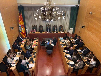 Badalona aprova les ordenances fiscals per al 2027.