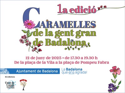 Badalona celebra aquest dijous 12 de juny la primera edició de les Caramelles de la Gent Gran.