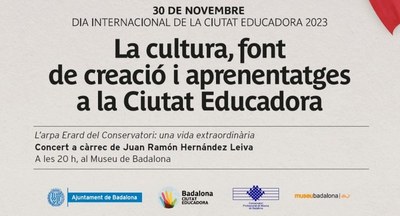 Badalona celebra el Dia Internacional de les Ciutats Educadores.