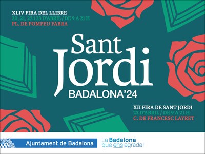 Badalona celebra la diada de Sant Jordi amb activitats durant tota la setmana.