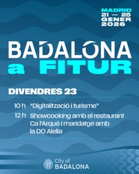 Badalona clou aquest divendres la programació professional a FITUR amb gastronomia i vins de la DO Alella