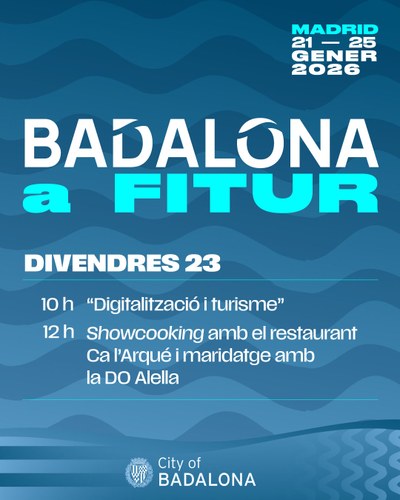 Badalona clou aquest divendres la programació professional a FITUR amb gastronomia i vins de la DO Alella.
