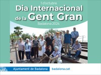 Badalona commemora dimarts 1 d’octubre el Dia Internacional de la Gent Gran