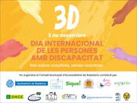 Badalona commemora el Dia Internacional de les Persones amb Discapacitat reivindicant el seu dret a la participació plena