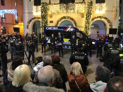 Badalona disposa des d’avui d’un Grup d’Intervenció Especial Policial (GEIP) de la Guàrdia Urbana.