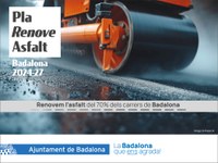 Badalona engega un ambiciós pla per renovar l’asfalt del 70% de la superfície de la ciutat abans de l’any 2027