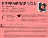 Badalona entra en fase de preemergència per sequera