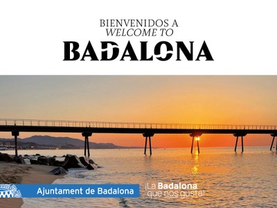 Imatge de la campanya promocional de Badalona que es portarà a FITUR.