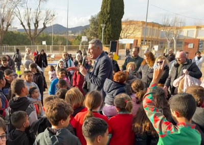 Badalona estrena un nou parc infantil i juvenil de 3.000 m² amb una àrea de jocs de 500 m² davant les escoles Joan Llongueras i IE Llibertat.