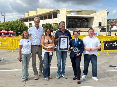 Badalona fa història i aconsegueix el rècord Guinness amb el Torneig de KO de bàsquet més gran del món.