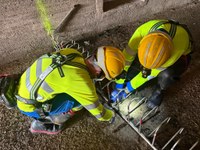 Badalona instal·la 10 noves pintes interceptores de residus en els sobreeixidors del clavegueram per reduir l’abocament de residus al mar