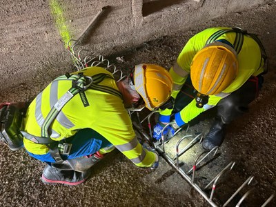 Badalona instal·la 10 noves pintes interceptores de residus en els sobreeixidors del clavegueram per reduir l’abocament de residus al mar.