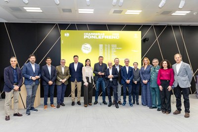 Presentació a Madrid del circuit de carreres Ponle Freno.