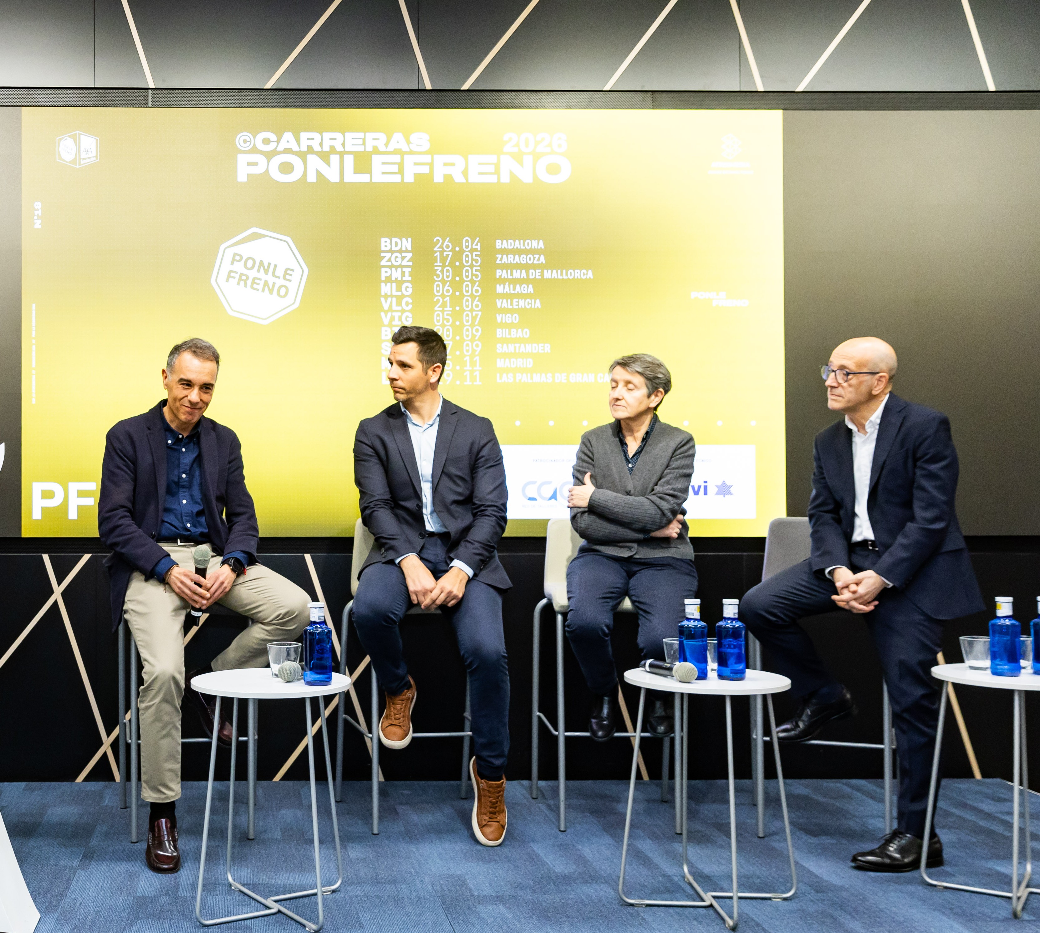 El 2n tinent d'Alcaldia, Daniel Gracia, ha representat l'Ajuntament de Badalona en la presentació de les curses Ponle Freno