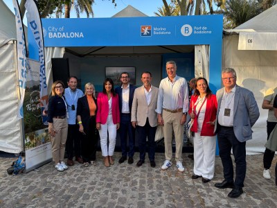 Badalona presenta els vins de la DO Alella a l’estand del Port de Badalona al Palma International Boat Show.