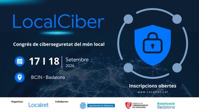 Badalona, primera ciutat a acollir el Localciber, el primer Congrés de Ciberseguretat del món local.